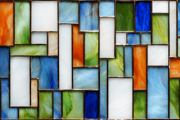 Download Vertical Stained Glass Block Background - Block background Collection