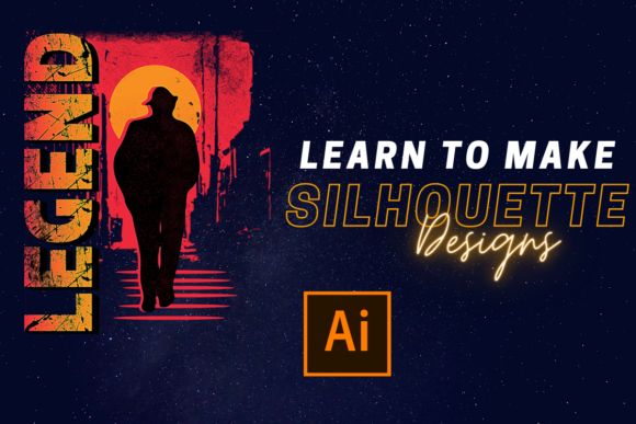 Download Learning How to Make Silhouette Designs in Adobe Illustrator - Silhouette designs Collection