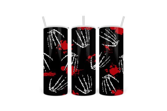 Download Tumbler Sublimation Skeleton Hand PNG - Sublimation skeleton Collection