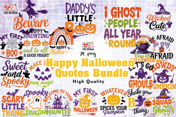 Download Happy Halloween Quotes Bundle PNG - Halloween quotes bundle Collection